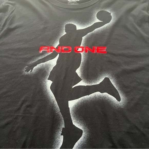 And1 Legendary Logo T-Shirt Mens Size 2XL Short Sleeve Basketball Athletic (Y) - Picture 2 of 4